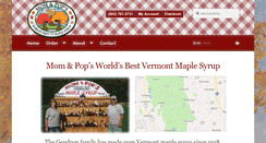 Desktop Screenshot of momandpopsmaple.com